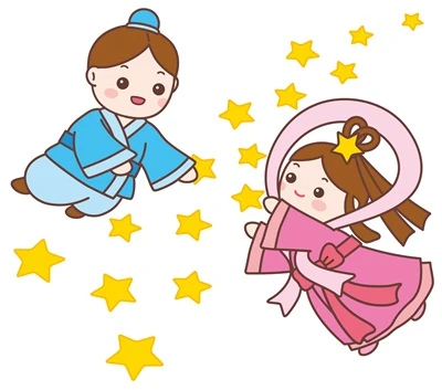 7月　うちわ制作、七夕会